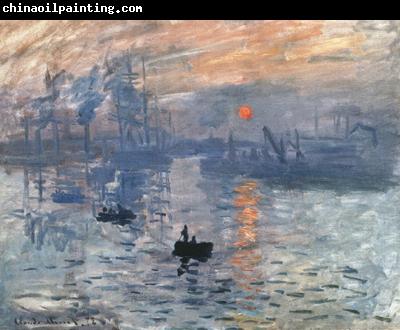 Claude Monet Impression,Sunire (Impression,soleil levant) (md21)